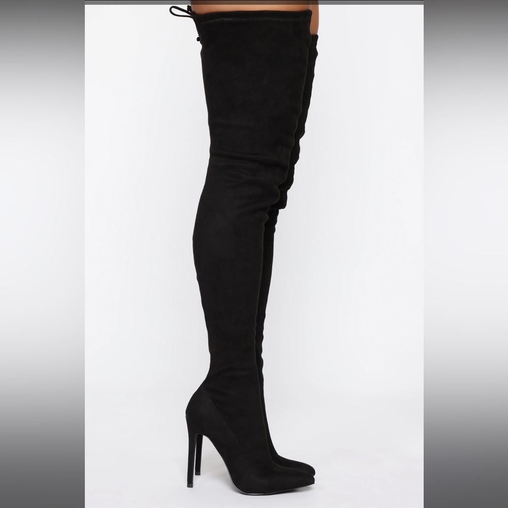 FASHION NOVA OVER THE KNEE BOOTS